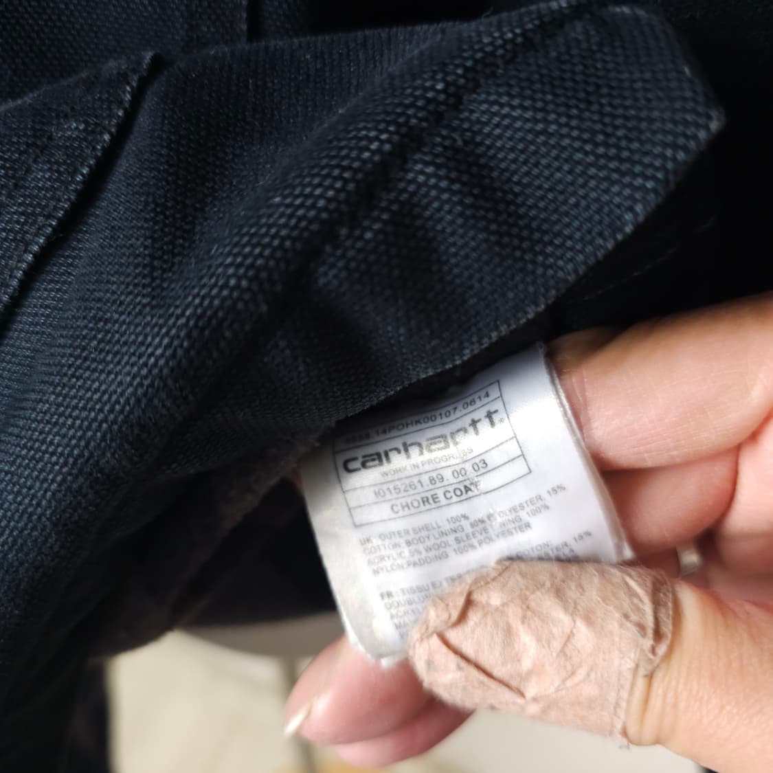 칼하트 자켓 남자100사이즈  상품이미지6