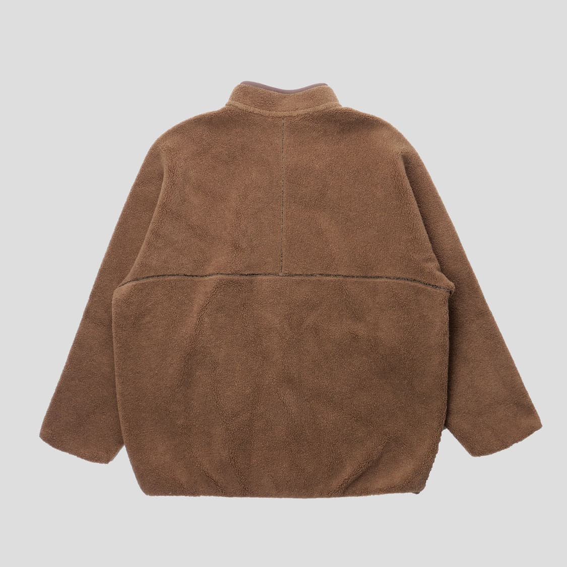 WOOL BOA HI NECK FULL OPEN BLOUSON 상품이미지2