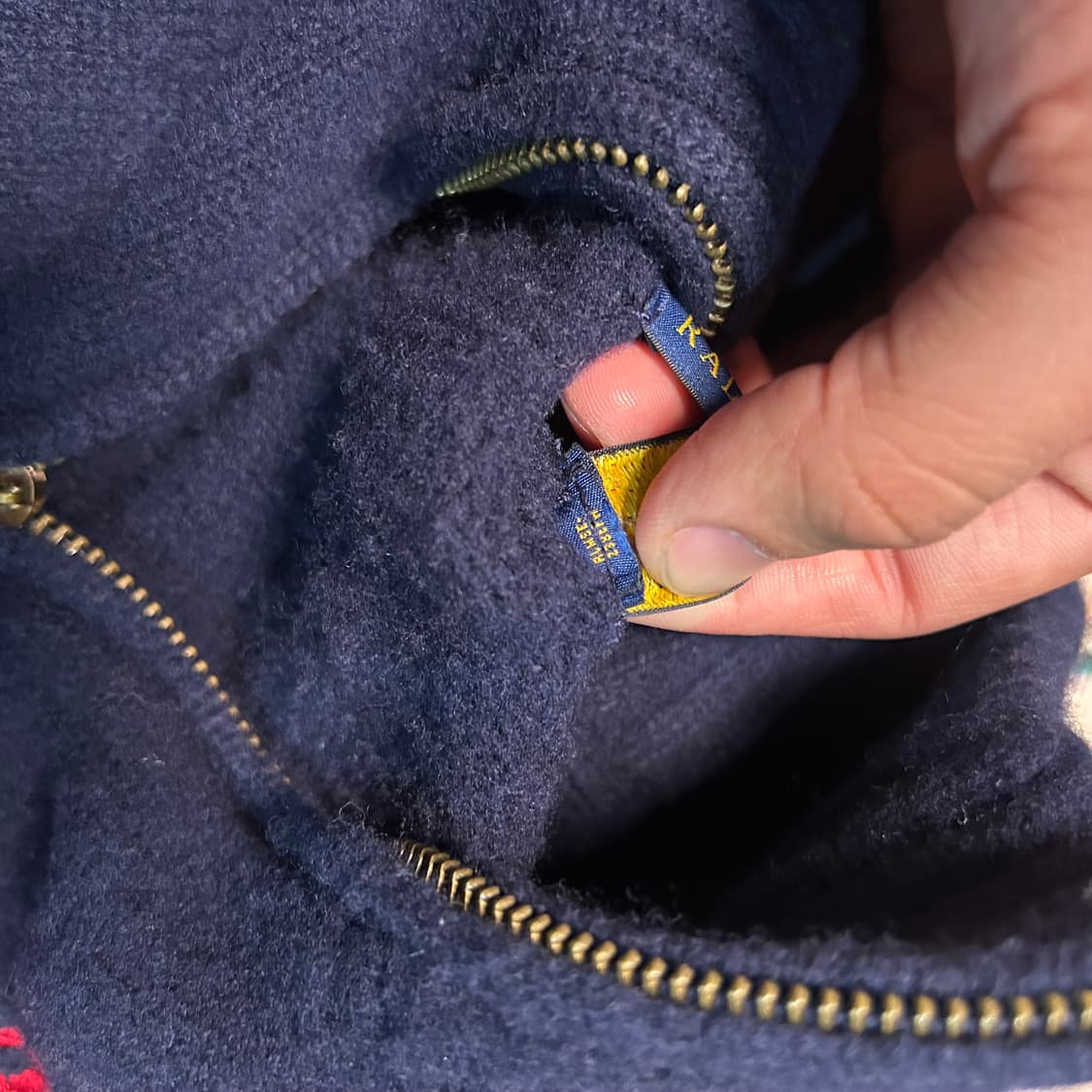 [M] 폴로 랄프로렌 빅포니 울 집업 상품이미지5