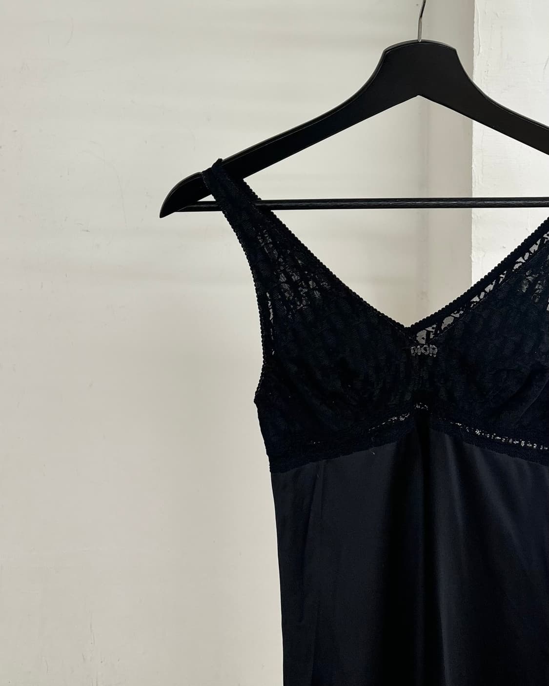 디올 블랙 레이스 슬립 드레스 상품이미지3