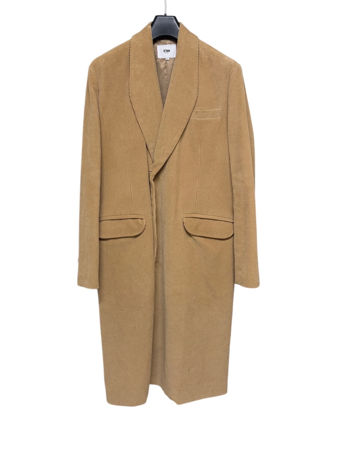 87mm 컬렉션 코듀로이 더블코트 상품이미지2