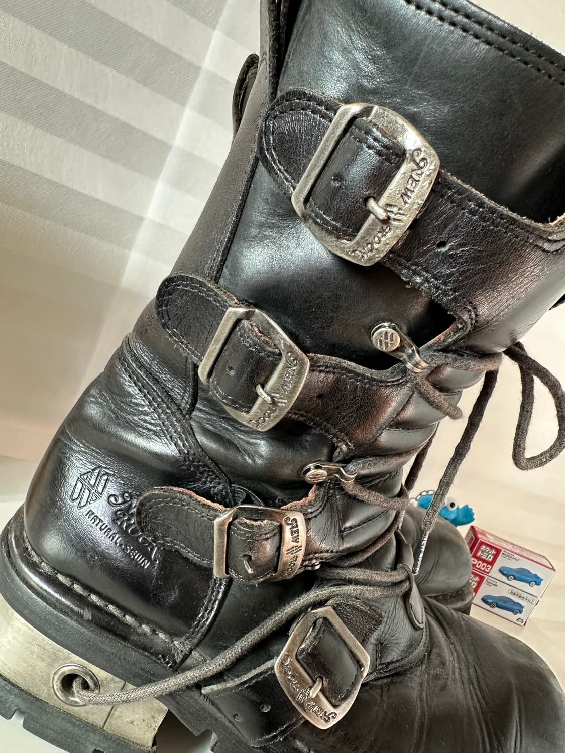 New Rock metallic boots 상품이미지5