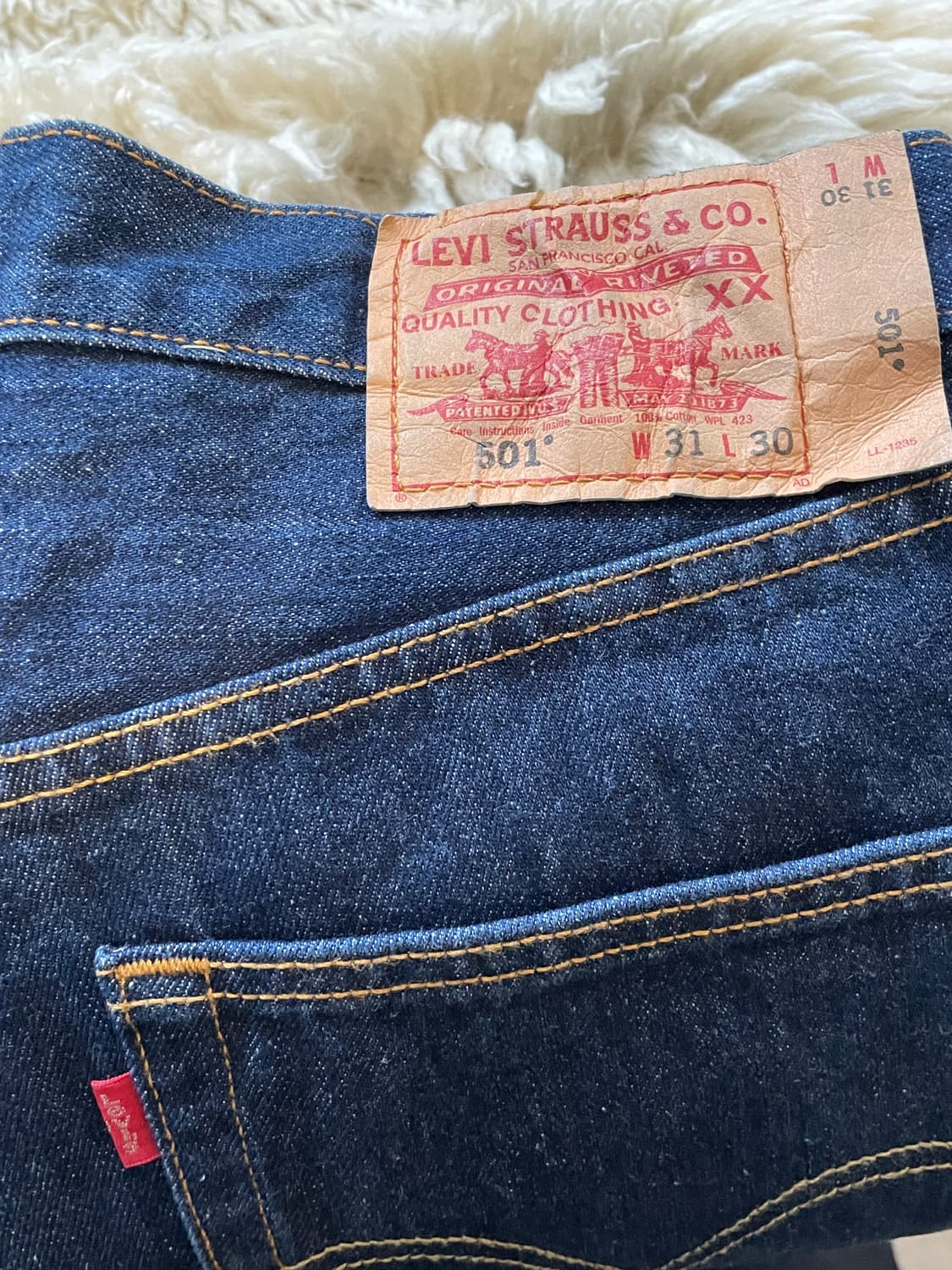 리바이스 501 데님 청바지 상품이미지2