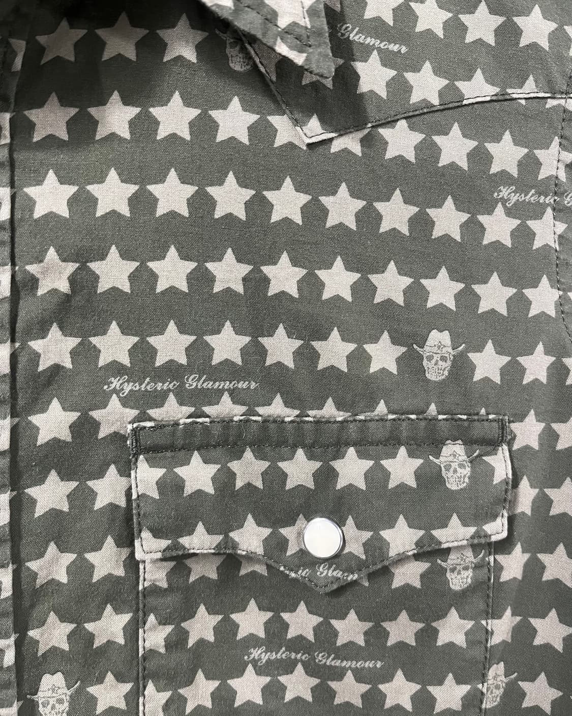 90s Hysteric Glamour ⭐️☠️⭐️ shirt 상품이미지5