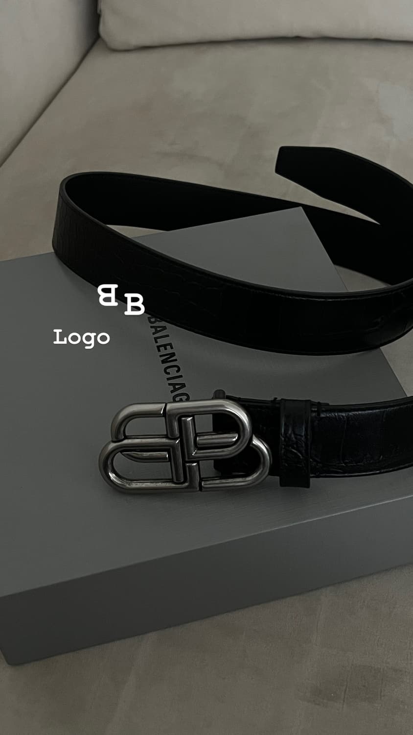 발렌시아가 BB 벨트 상품이미지1