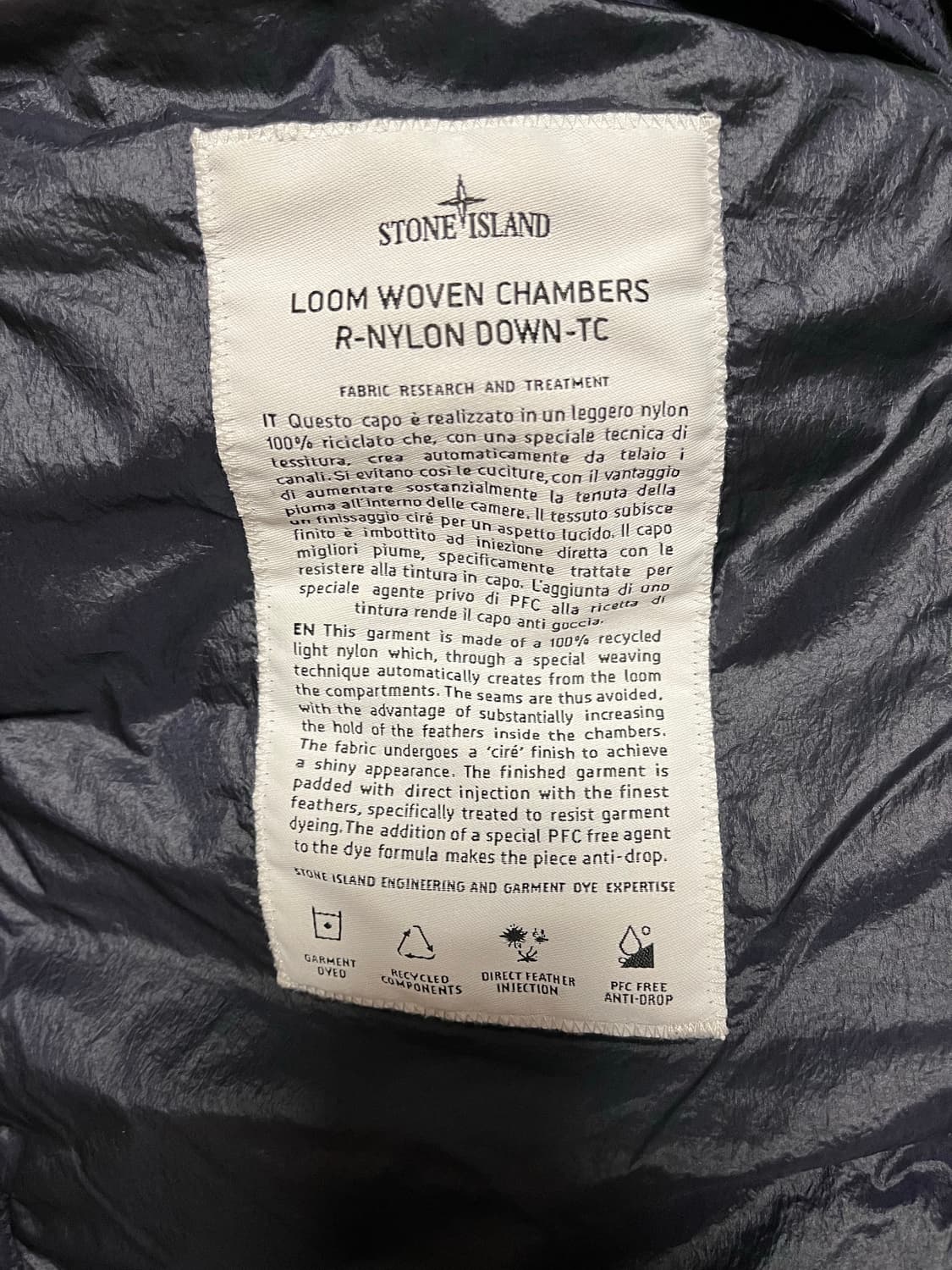 22fw/스톤아일랜드 경량패딩 상품이미지4