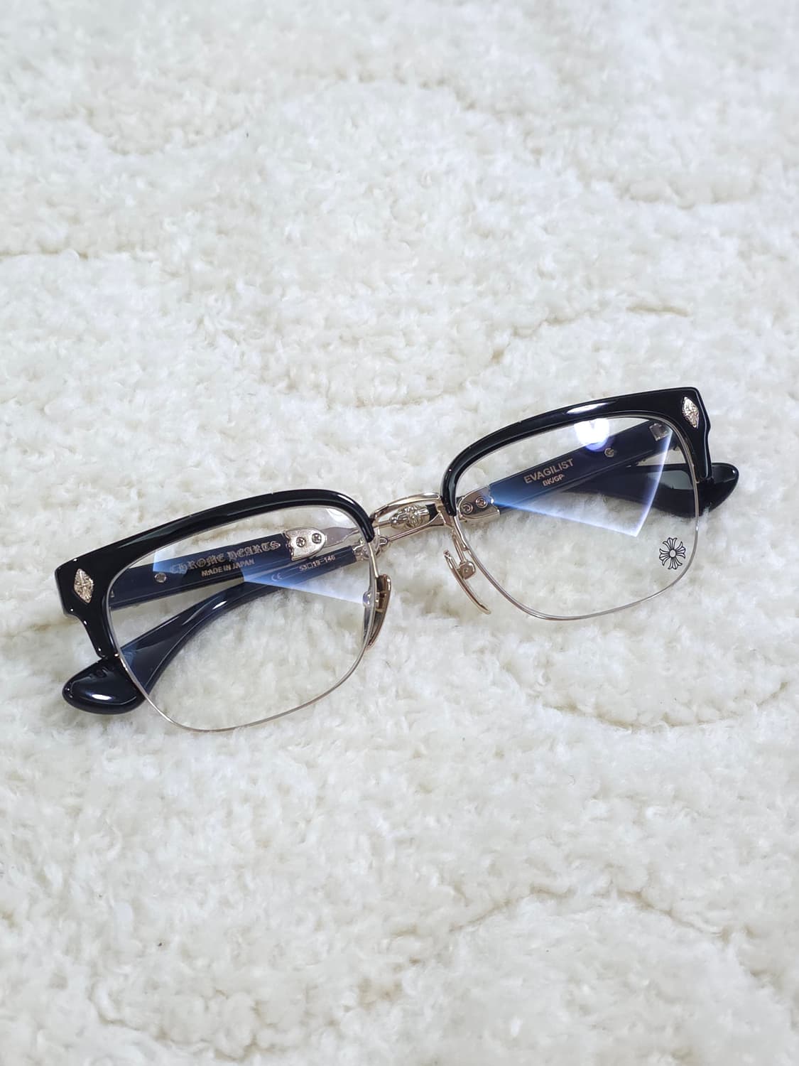 [OS] 크롬하츠 에바질리스트 안경 블랙 골드 상품이미지3