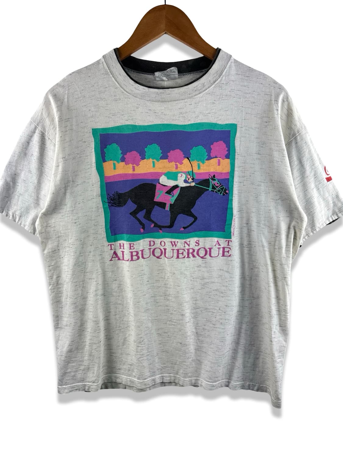 90S 미국 경마 빈티지 티셔츠3164 상품이미지1