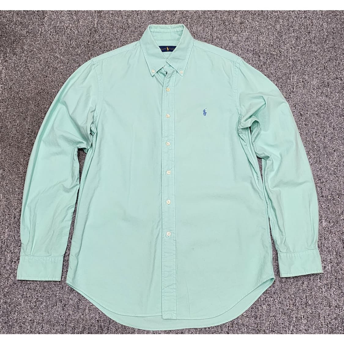 폴로 랄프로렌 코튼 셔츠 S 스카이블루포니 상품이미지1