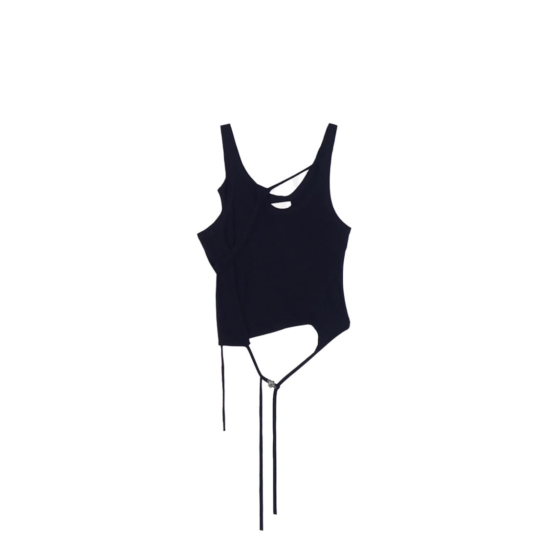 AE Synctx Trimmed Sleeveless Top Black 상품이미지1
