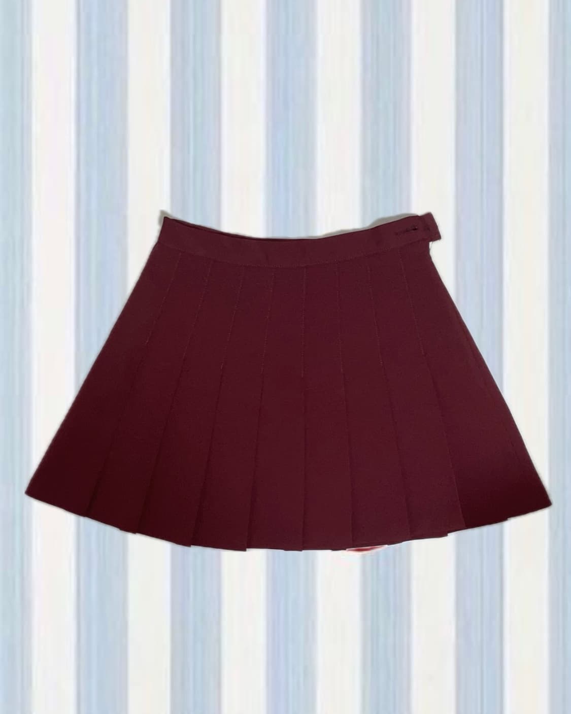 빈티지 와인 컬러 테니스스커트 상품이미지1