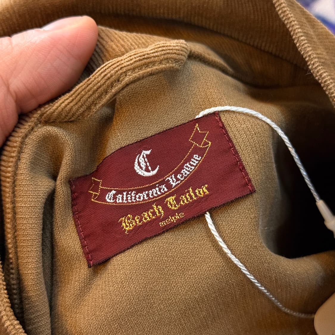 MELPLE 캘리포니아 리그 코듀로이 봄버 A2 포켓 디테일 자켓 상품이미지9