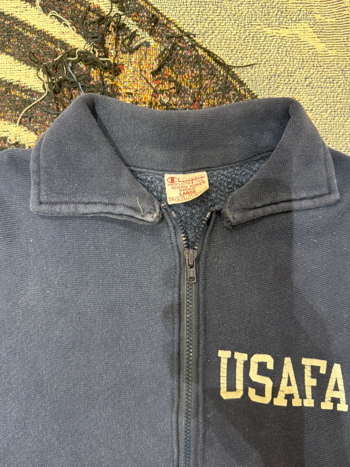 Rare 1970's Champion USAFA Full Zip Reve 상품이미지4