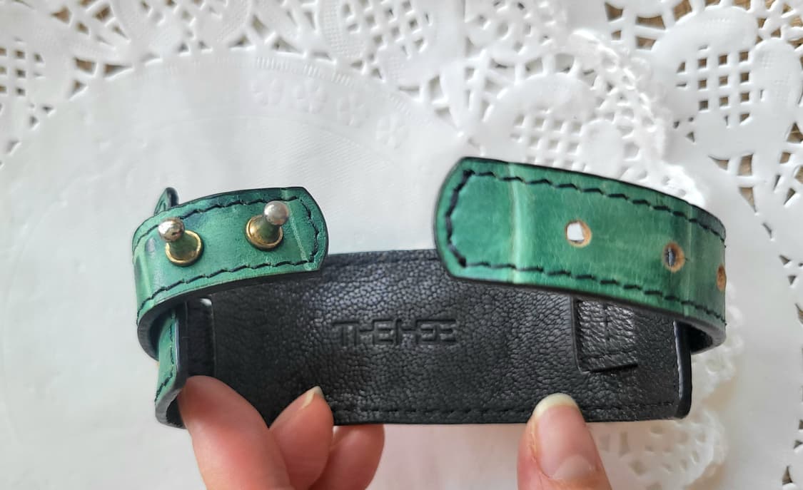 [Archive] THE HEE: Emerald Croco Bangle 상품이미지6