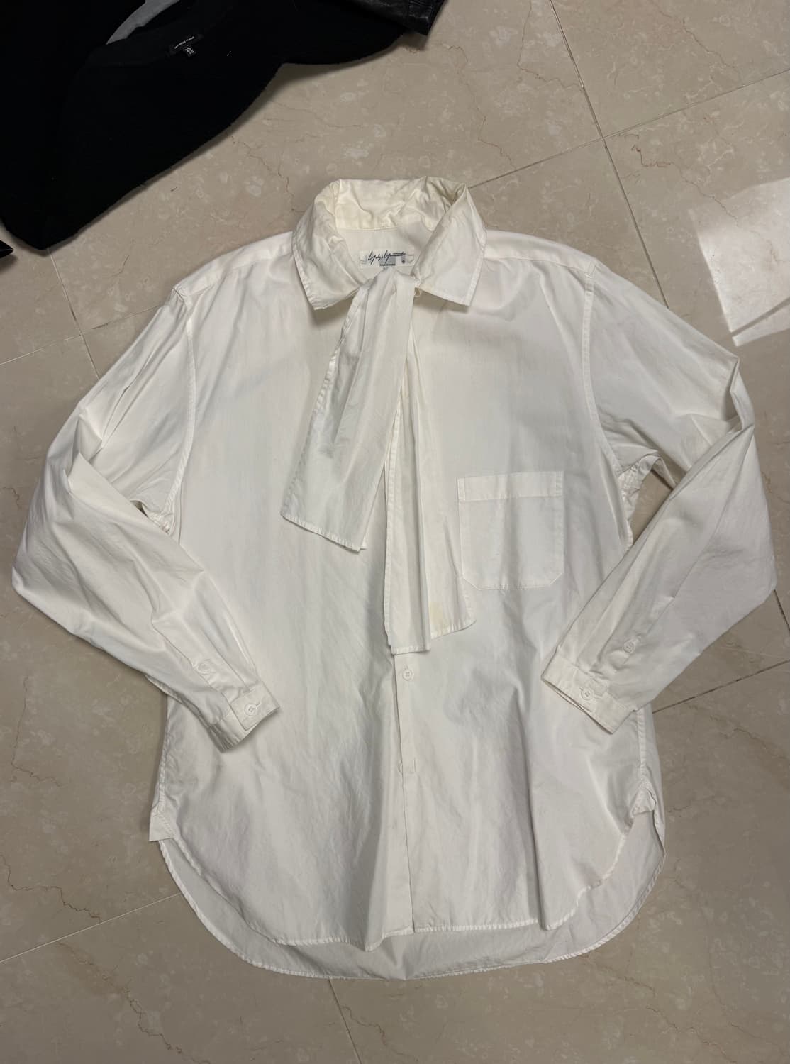 Yohji yamamoto pour homme scarves shirt 상품이미지1