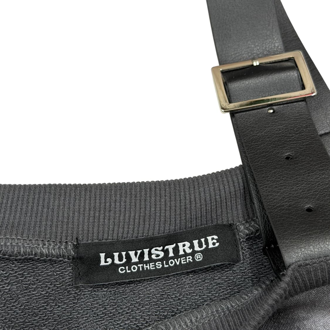 러브이즈트루 오프숄더 맨투맨 상품이미지2