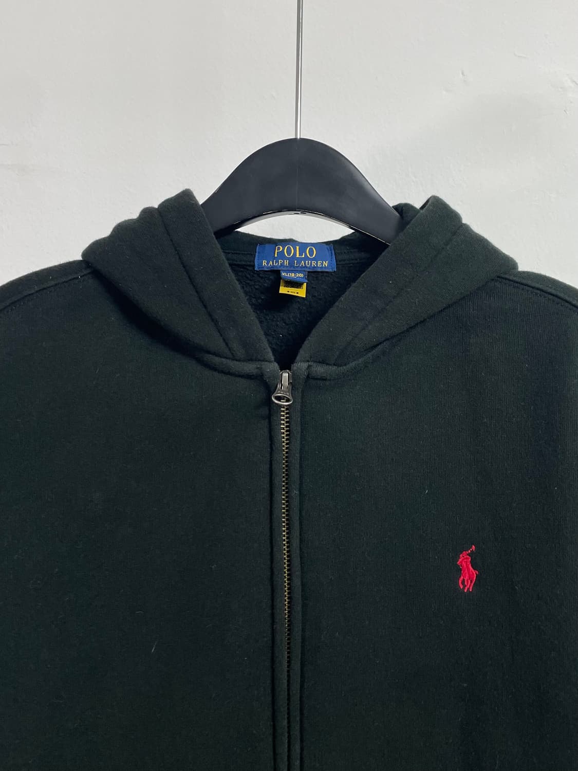 폴로 랄프로렌 블랙 후드집업 (on.242) 상품이미지2