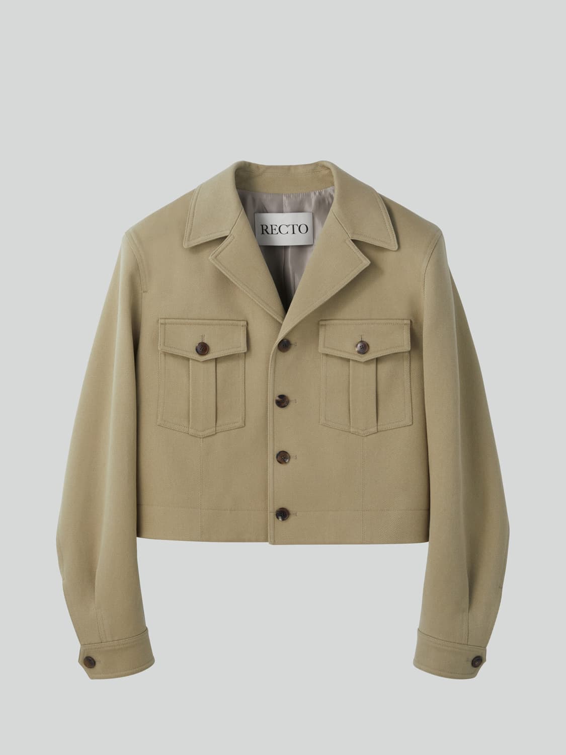 [XL] 렉토 26SS 시그니처 밀리터리 코튼 카일 자켓 베이지 상품이미지6