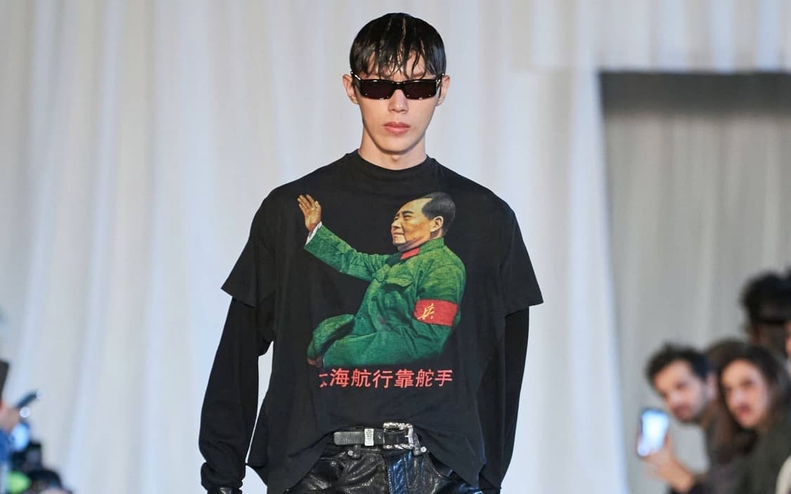 (XL) 90s 빈티지 마오쩌둥 티셔츠 not ERD 상품이미지1