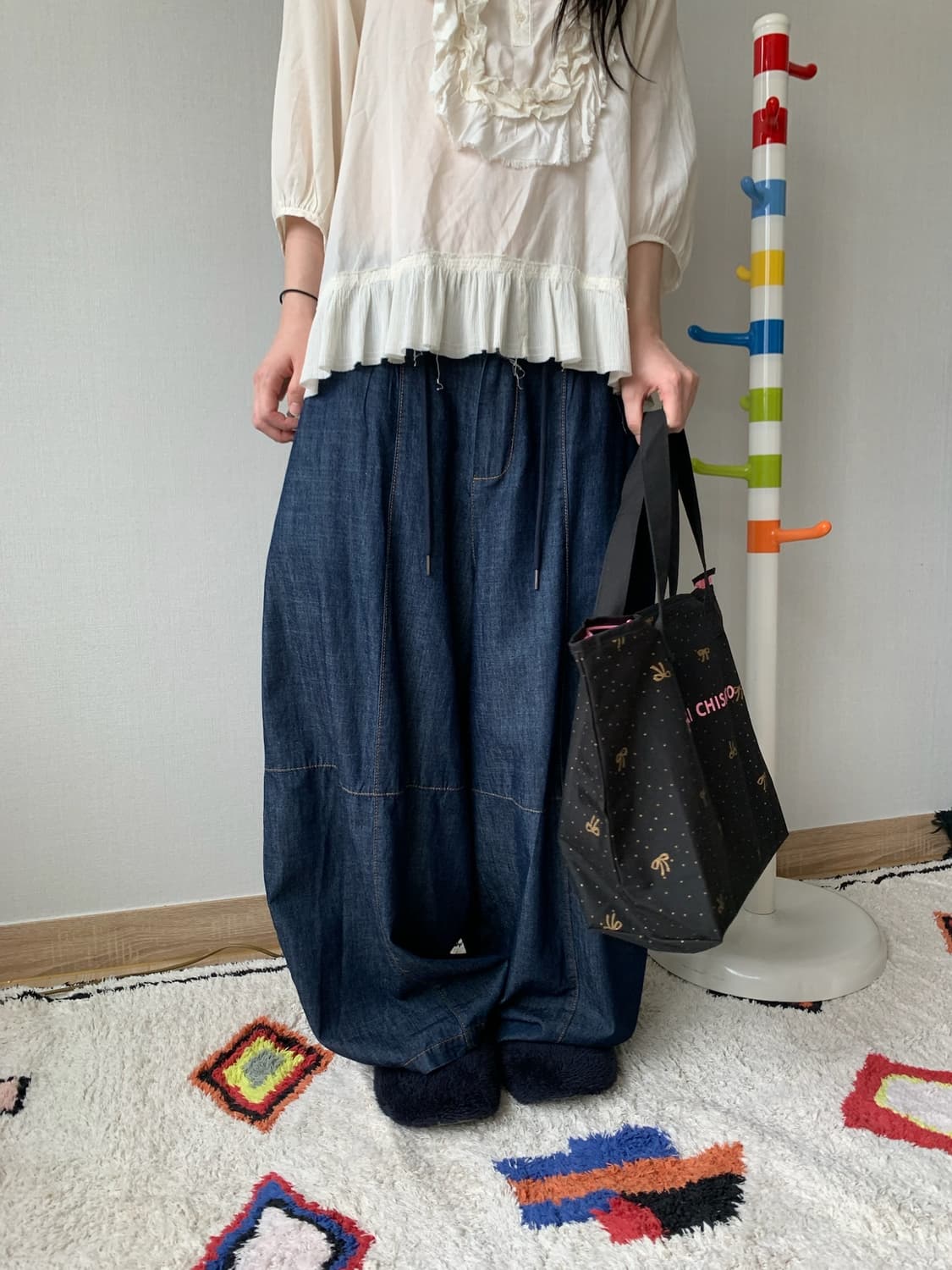 denim balloon pants.. 상품이미지2
