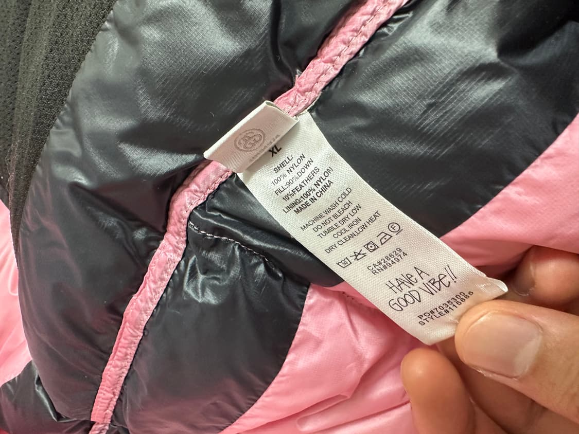 스투시 마이크로 립스탑 다운 패딩 상품이미지6