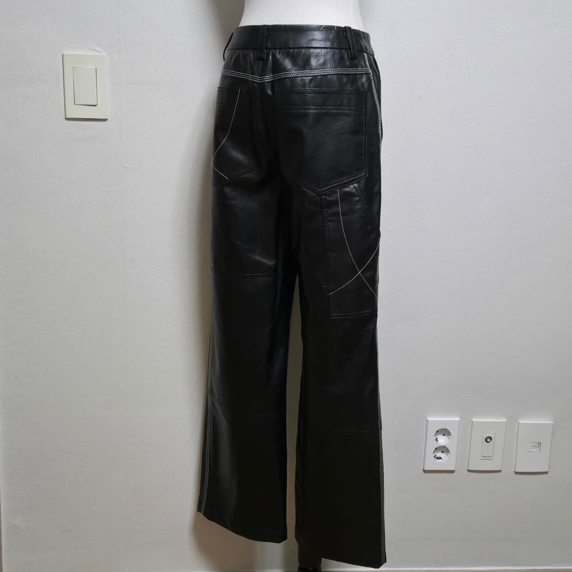 마뗑킴 2021 레더 팬츠  상품이미지2