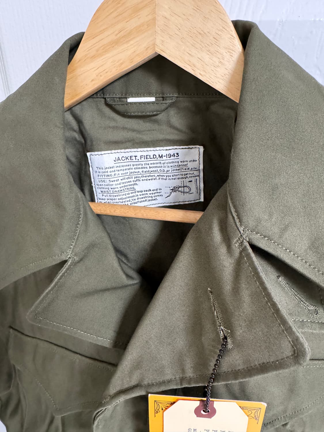 기제모(gizemo) m43 야상 m사이즈(스몰레귤러급) 새상품 상품이미지4