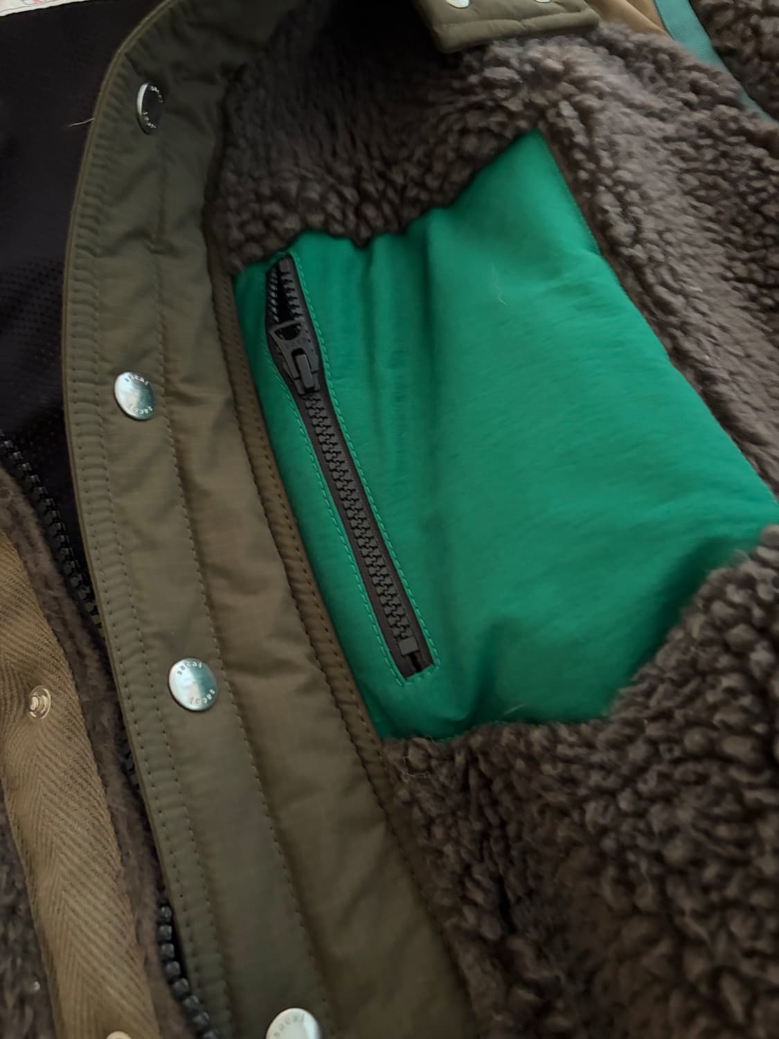 sacai 양털 패딩 상품이미지3