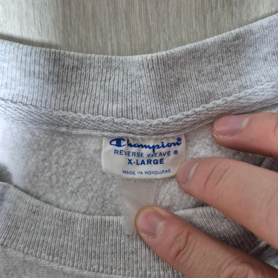 챔피온 리버스위브 에어포스 스웻셔츠 (XL) 상품이미지2