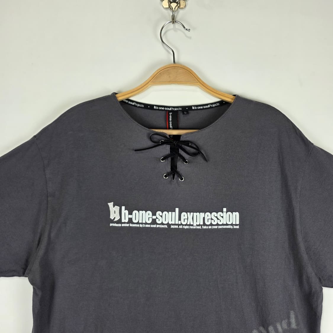 b one soul project  아일렛 티셔츠 상품이미지2