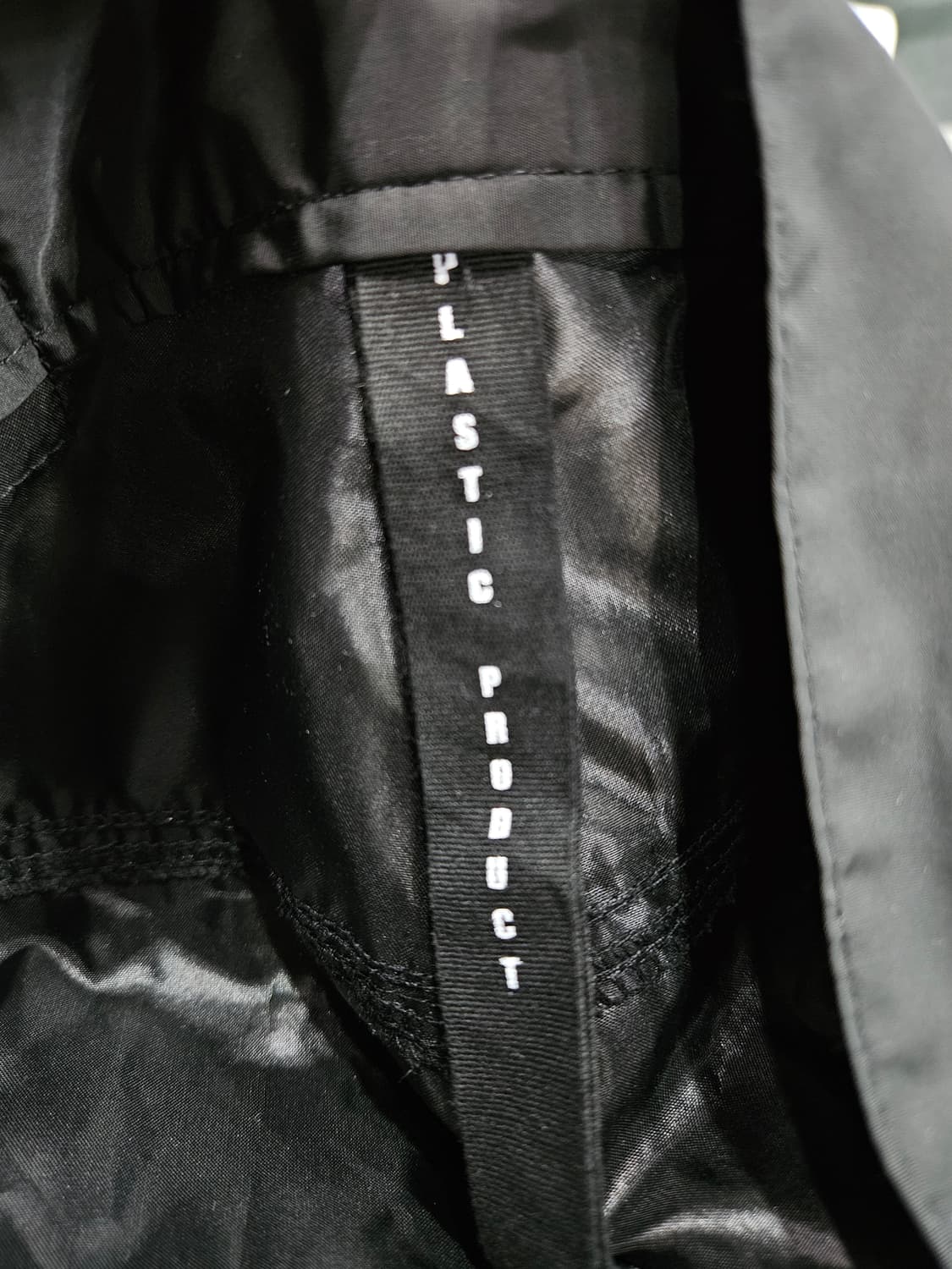 플라스틱 프로덕트 블랙 남성 허리 32~33 와이드팬츠  상품이미지3