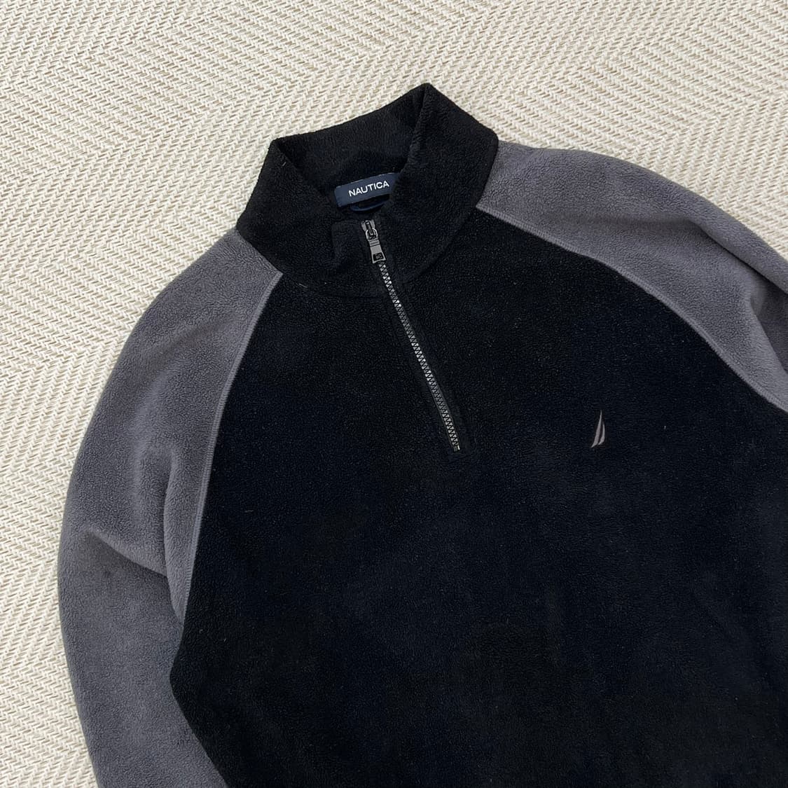 노티카 하프집업 배색 플리스 r2822 상품이미지3