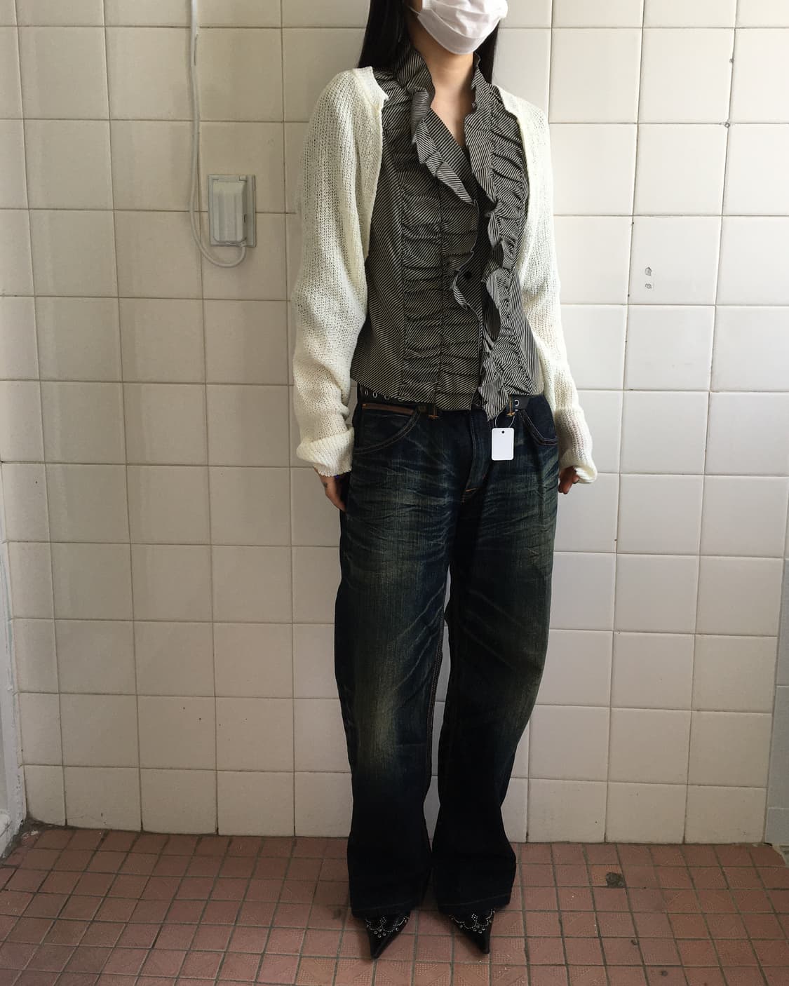 Open knit bolero 상품이미지1