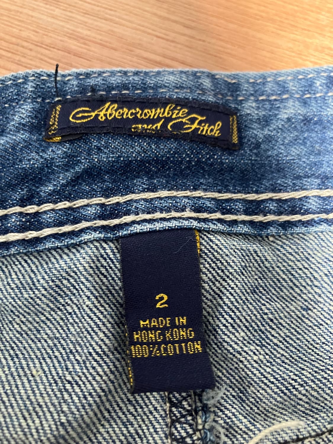 Abercrombie 데님 미니 스커트 상품이미지8
