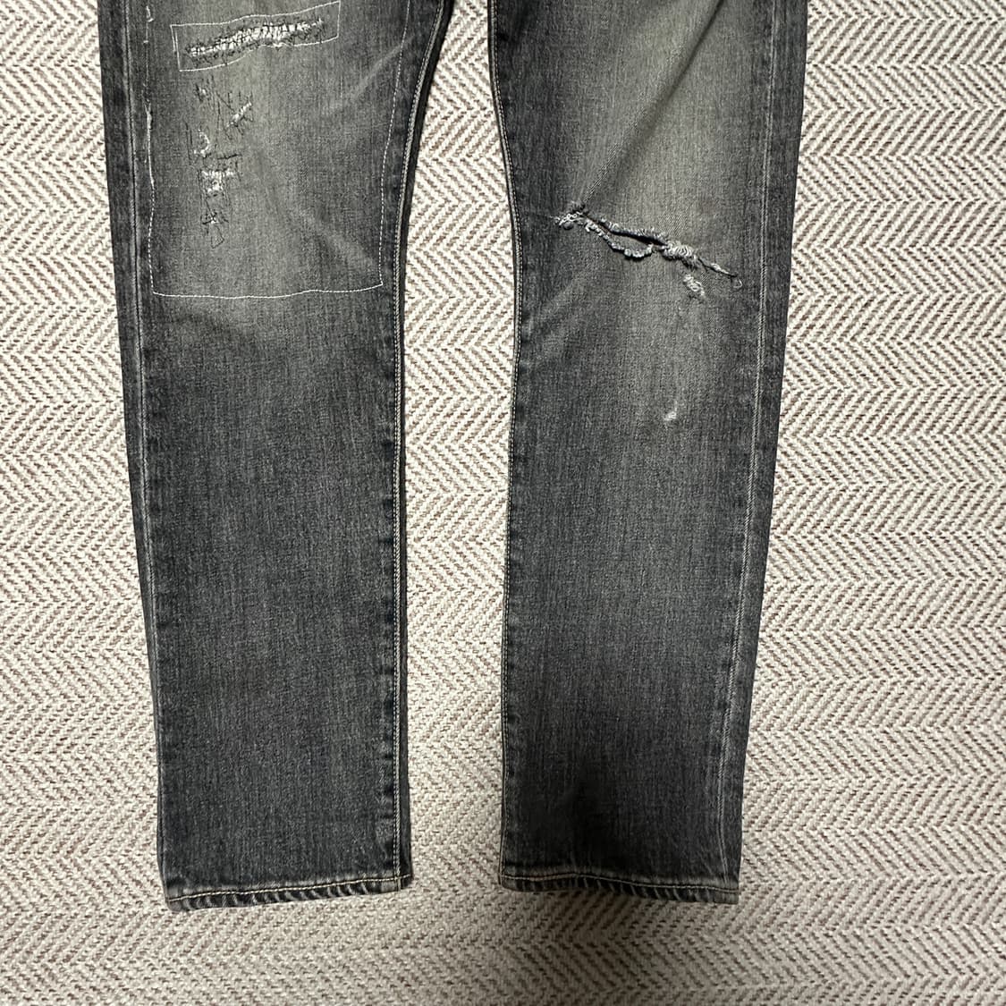 LEVI'S 501 black jeans 상품이미지4