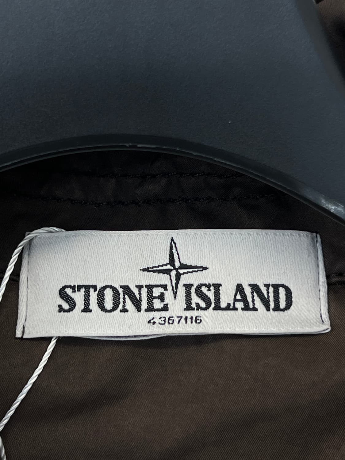 스톤아일랜드 사선 브레스티드 다비드 TC 코트 상품이미지6