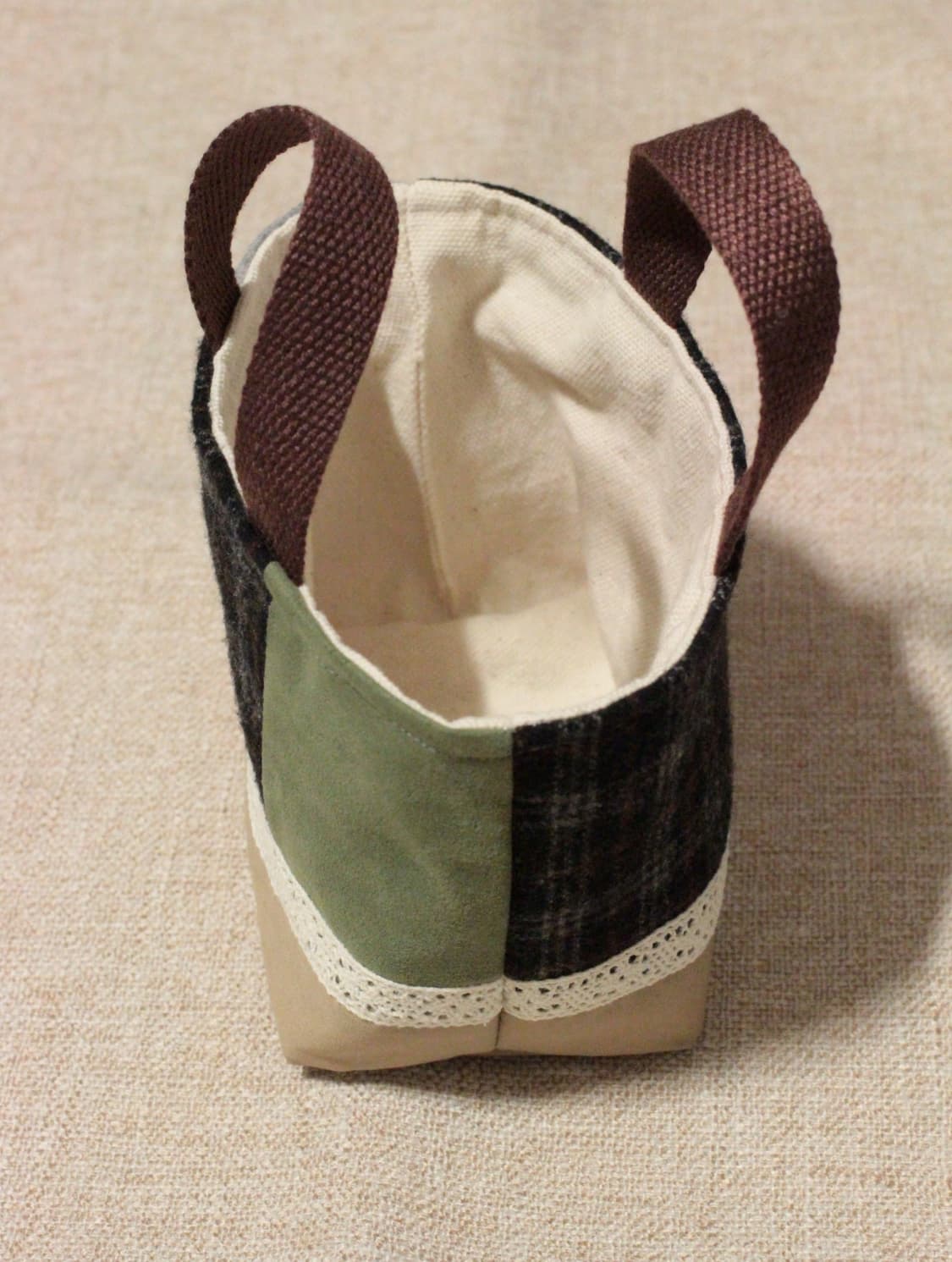 핸드메이드 빈티지 업사이클링 파우치 / 바구니 상품이미지7