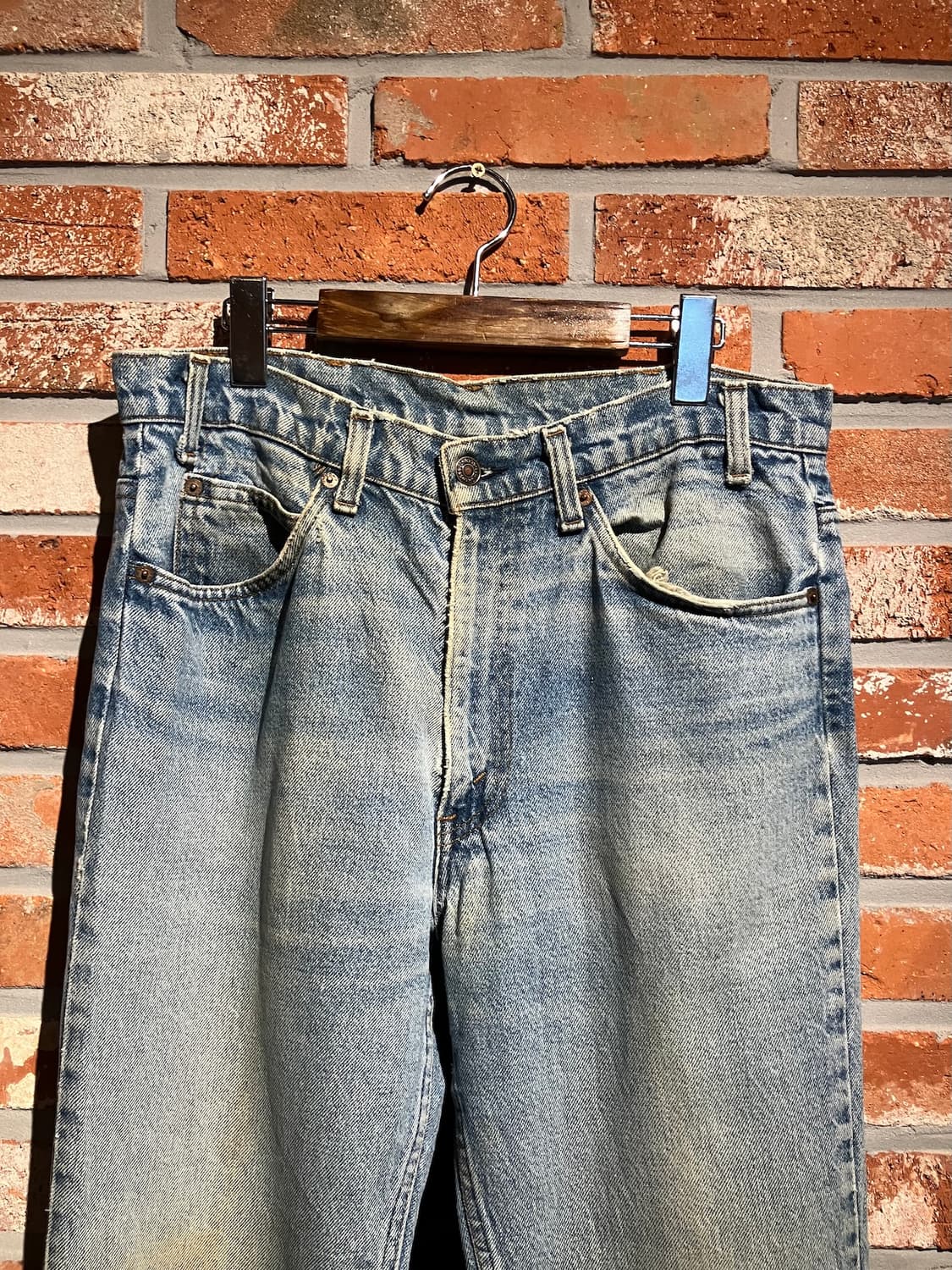 80s USA 빈티지 리바이스 517 부츠컷 데님 팬츠 상품이미지3