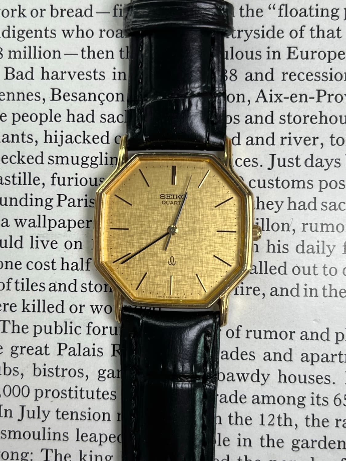 Vintage Seiko Quartz Chariot Watch 상품이미지3