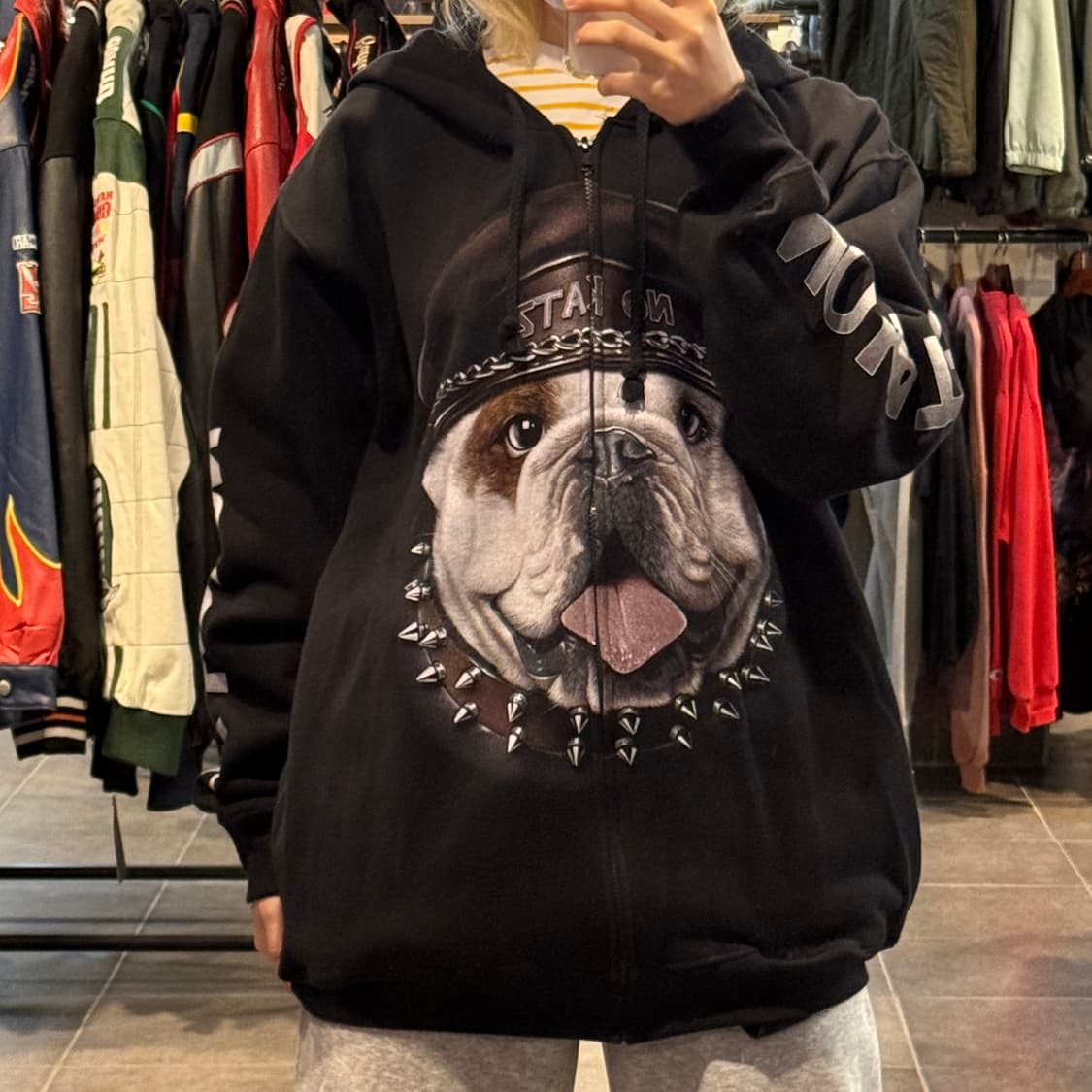 [NO.9] 불독 후드집업 상품이미지2