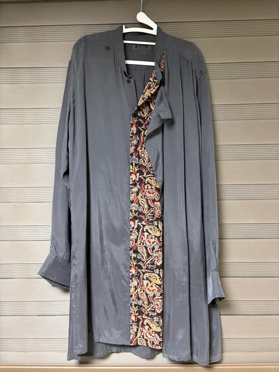 [3] 요지 야마모토 syte 큐프라 롱셔츠 상품이미지1