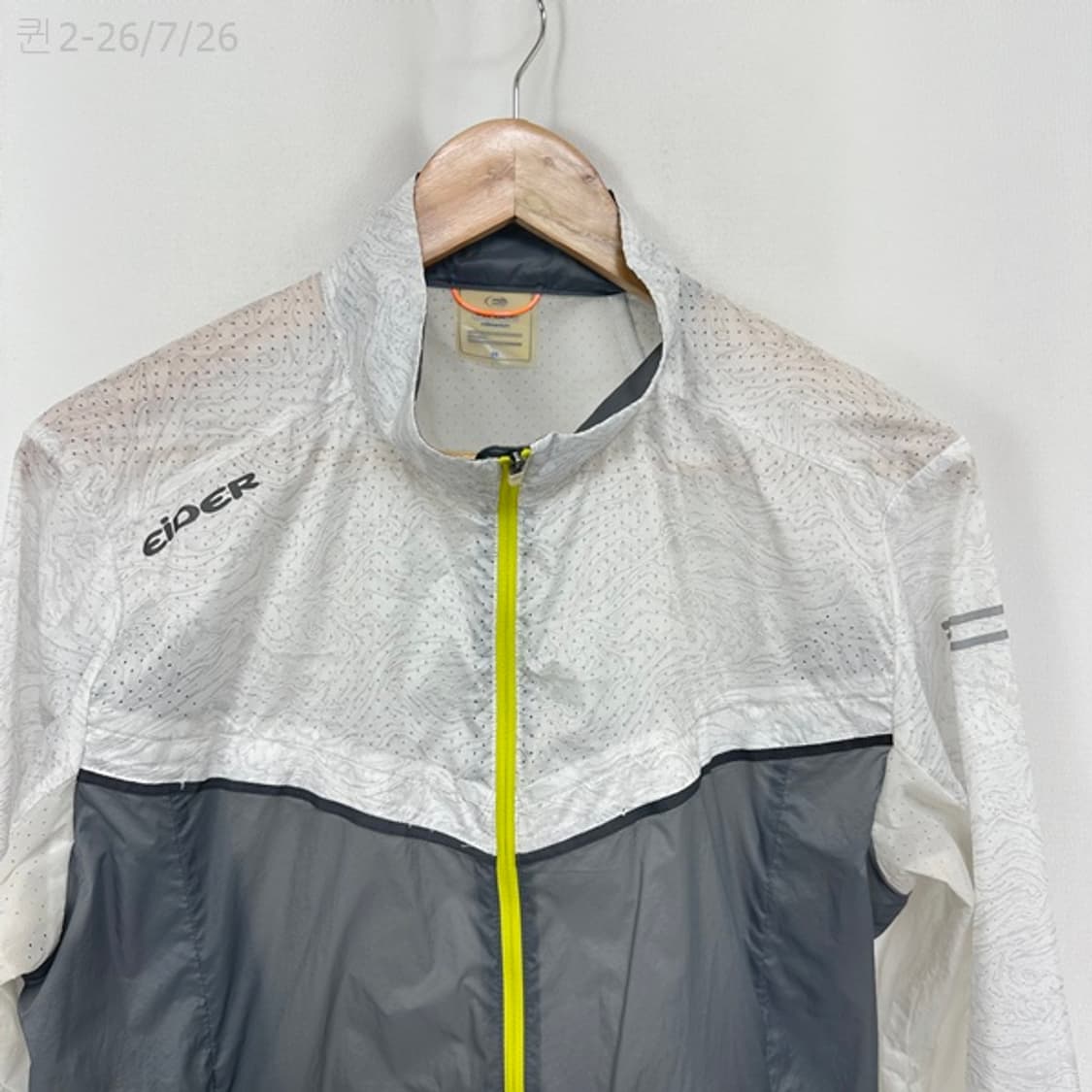 아이더 남자 통풍 얇은 바람막이 L 상품이미지2