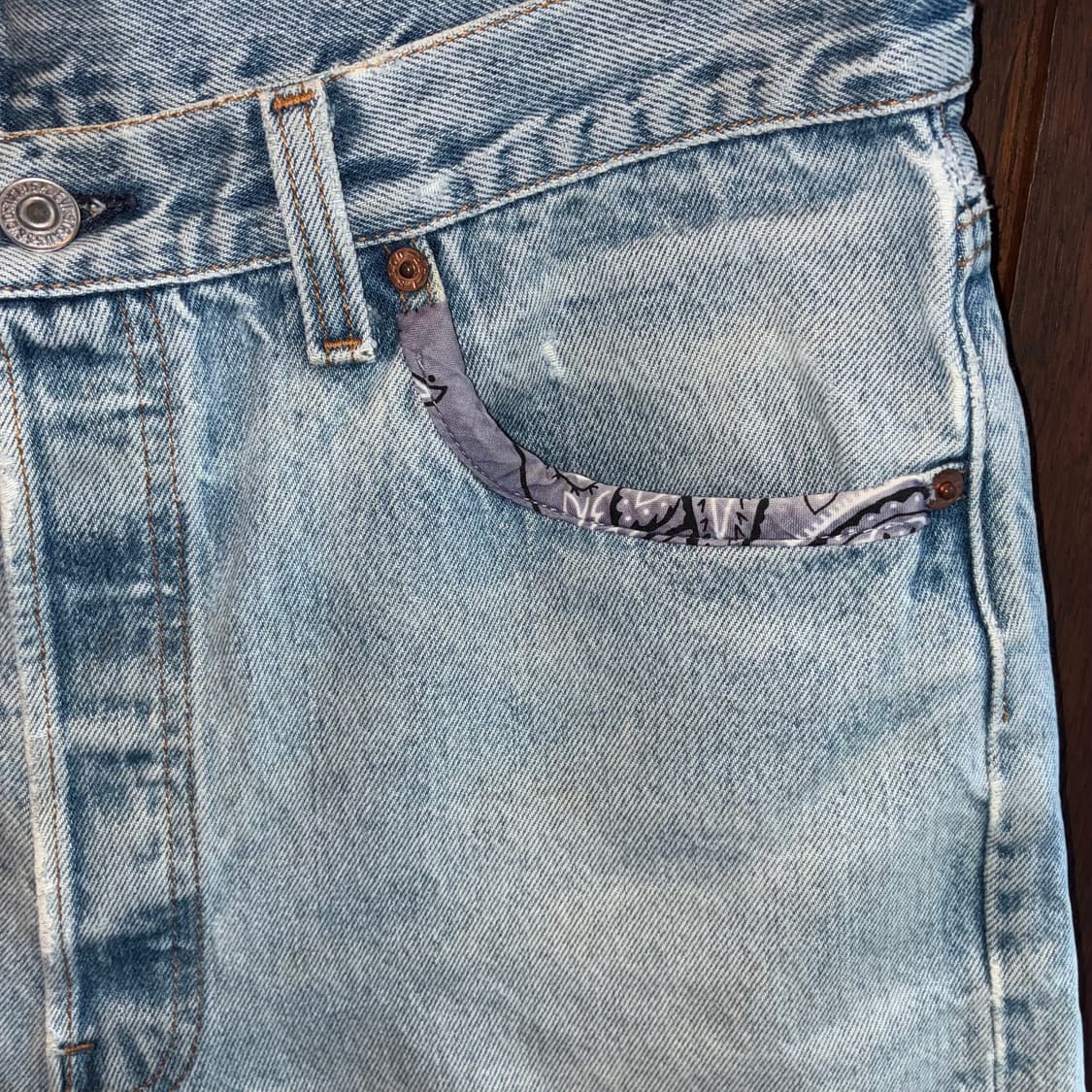90’s Levi’s 501 Cut-Off Custom Shorts 상품이미지3