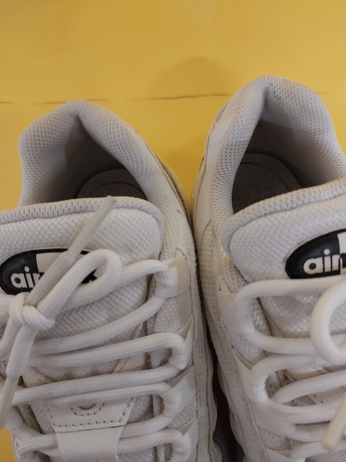 남성 나이키 에어맥스 95 에센셜 화이트블랙 운동화 (265) 상품이미지5