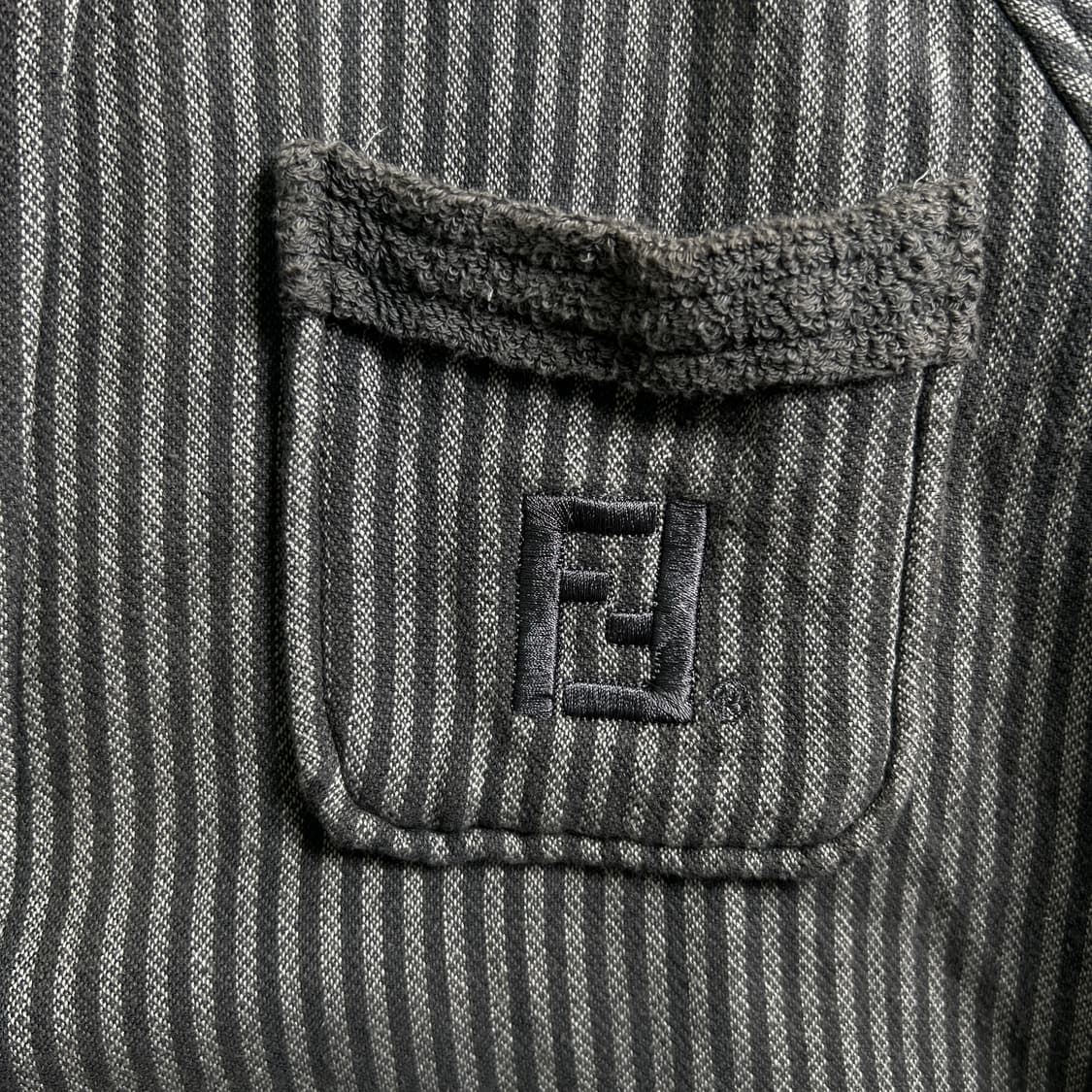 Fendi 펜디 빈티지 그레이 스트라이프 로브 가운  상품이미지8
