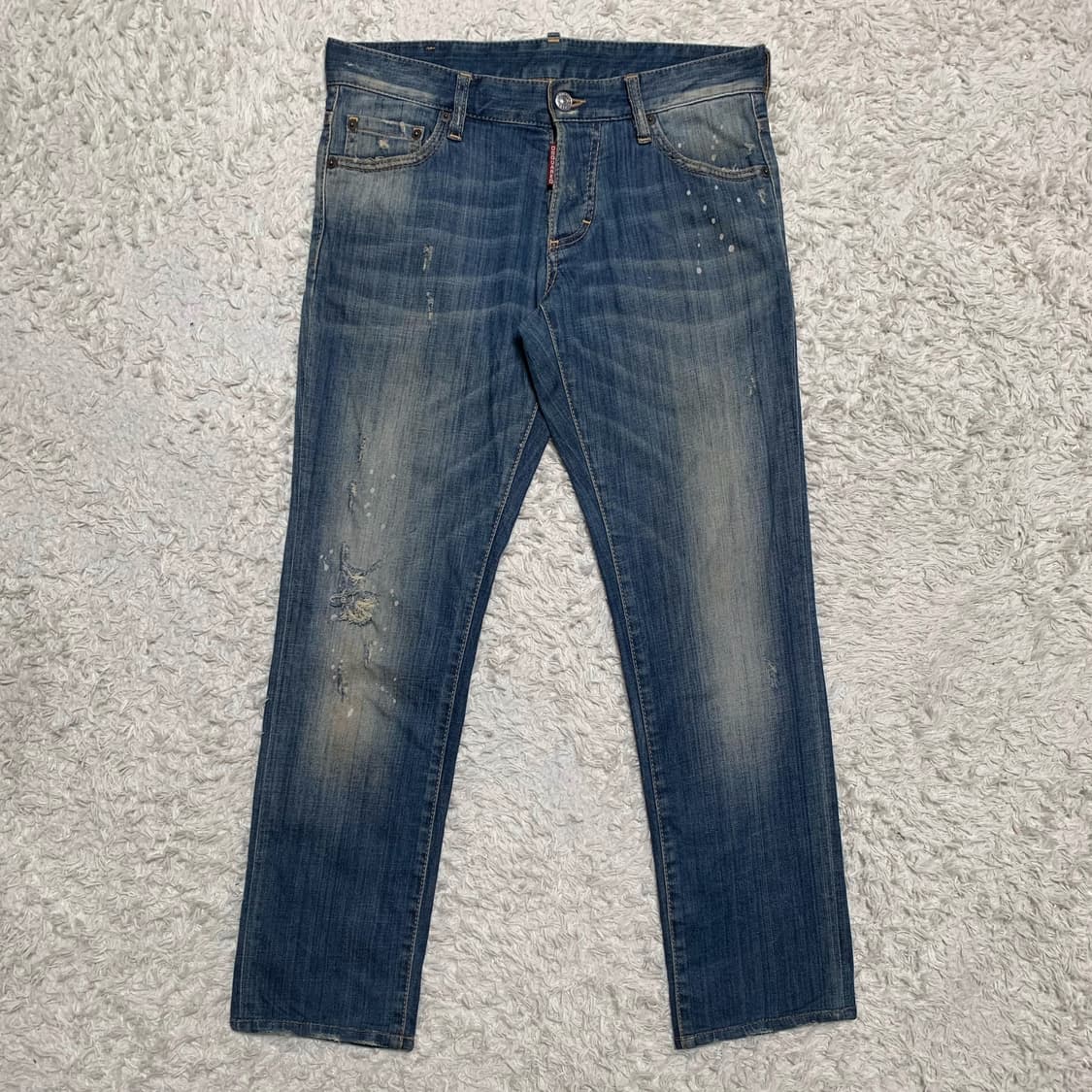 [33] 디스퀘어드 2 백로고 데님팬츠 상품이미지3