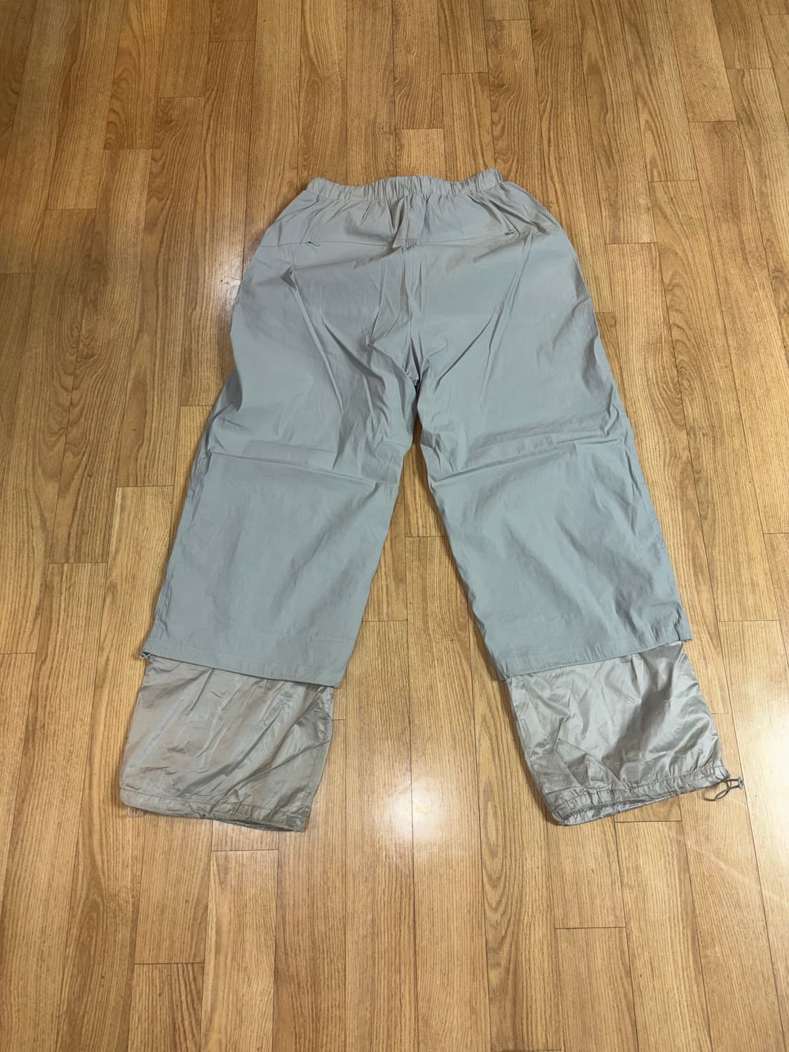 Mens Drawstring Layered Pants 상품이미지4