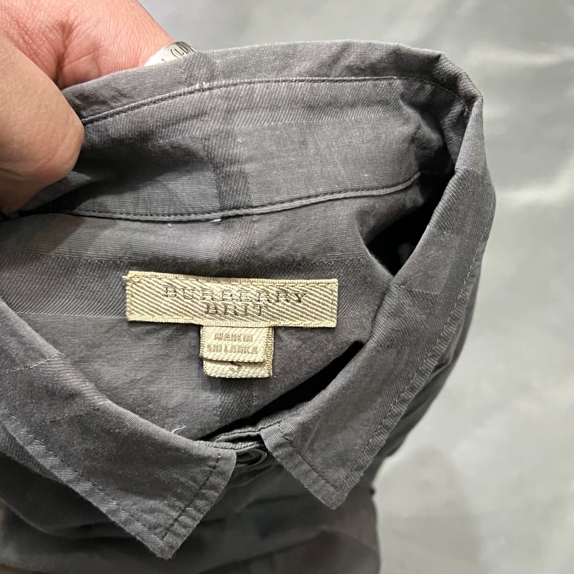  버버리 브릿 체크 셔츠 +명품감정서 y14961 상품이미지6