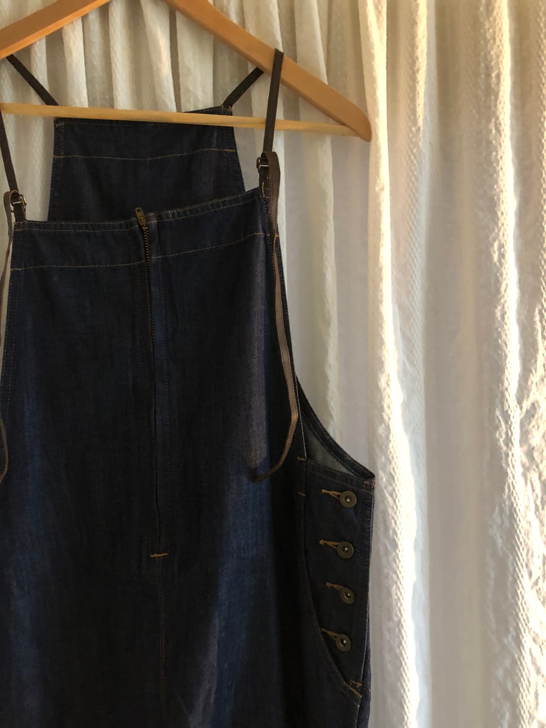 tokyo denim apron ops 🔹 상품이미지3