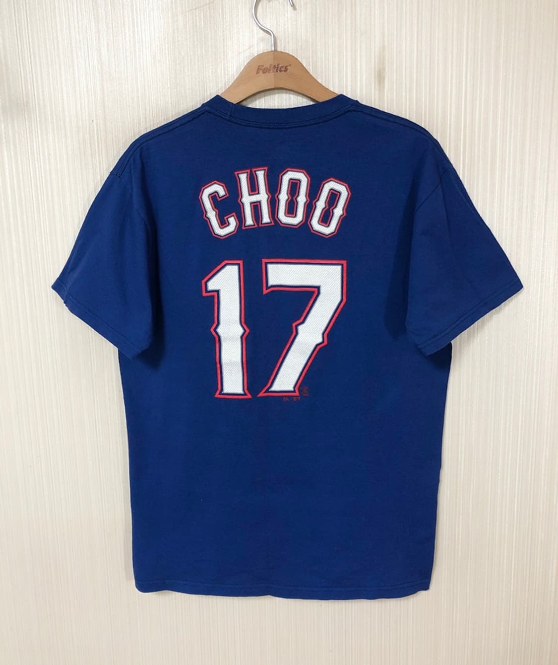 MLB 마제스틱 텍사스레인져스 플레이어티셔츠 M #17 추신수 상품이미지8